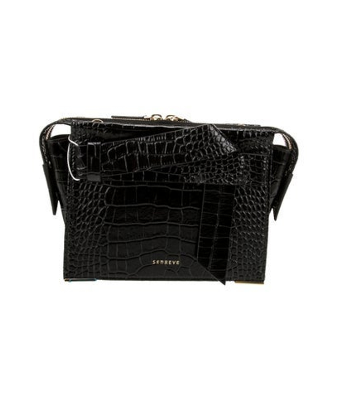 Senreve Embossed Leather Pouch