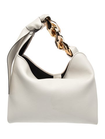 Chain-Link Top Handle Bag