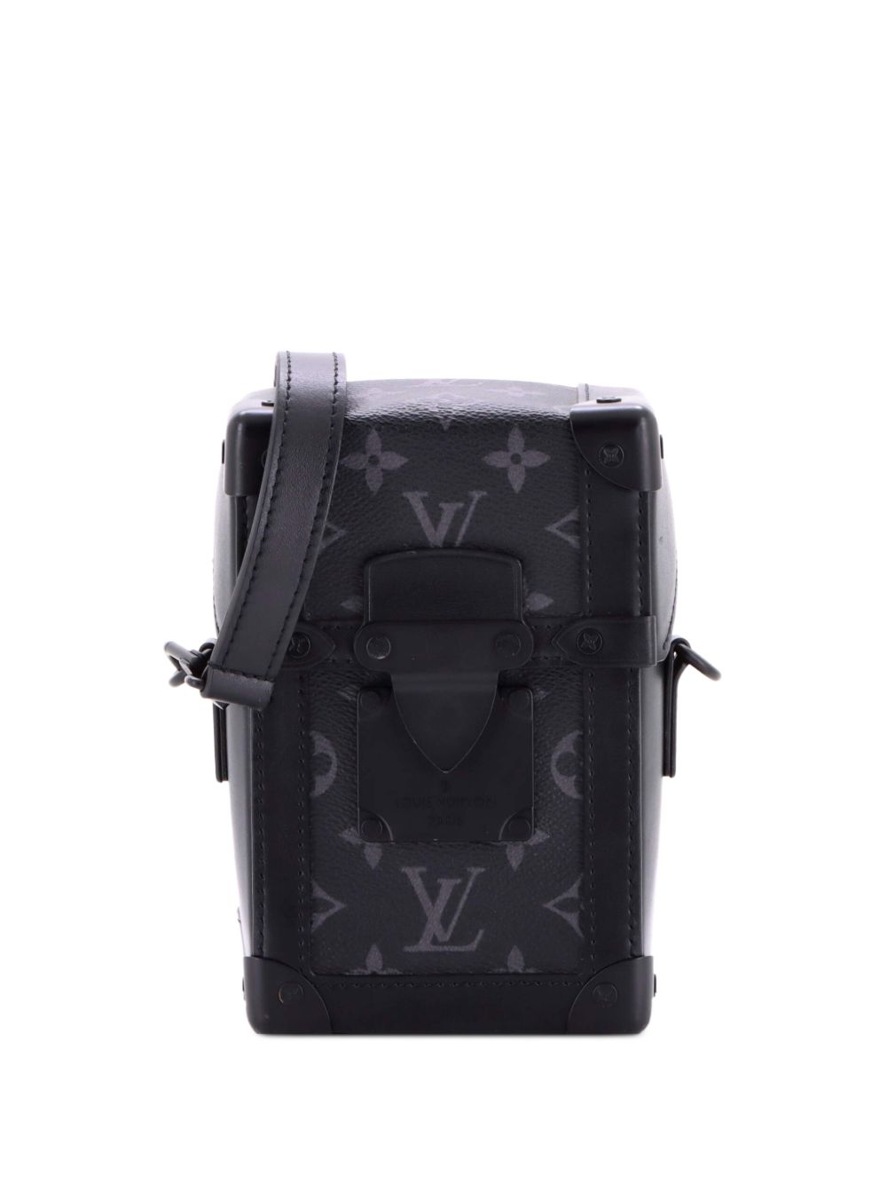 Vertical Trunk Wearable Wallet Monogram Eclipse Canvas shoulder bag