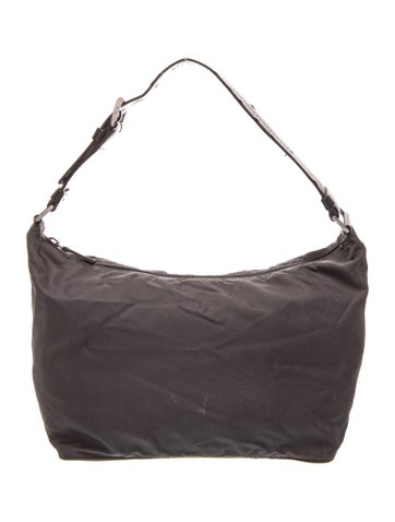 Tessuto Nylon Top Handle Bag