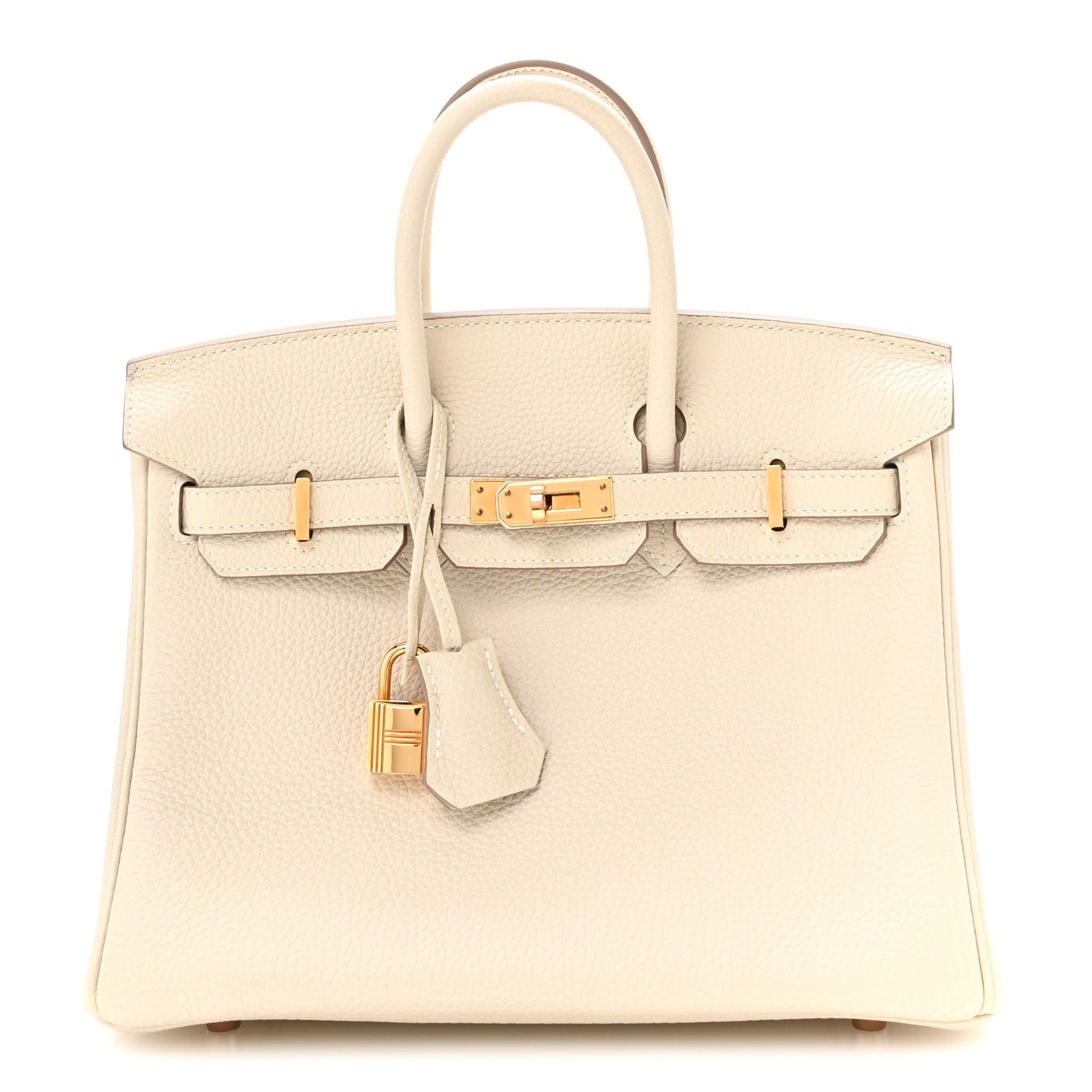 Hermes Togo Birkin 25 Craie