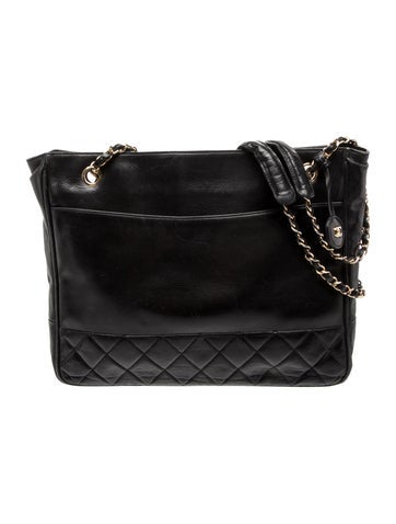 Chanel Quilted Chain Tote