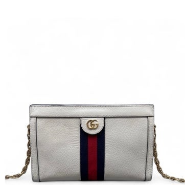 Calfskin Ophidia Shoulder Bag Small