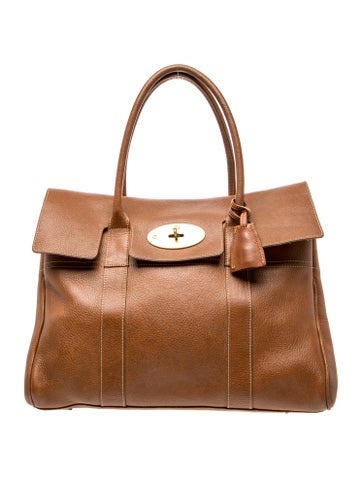 Leather Top Handle Bag