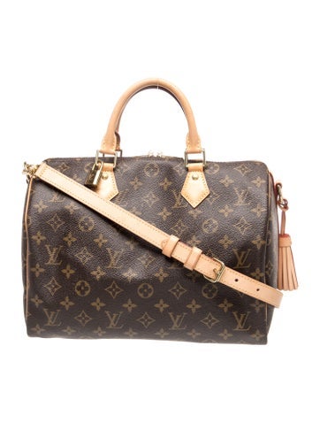 LV Monogram Speedy Bandouliere 30