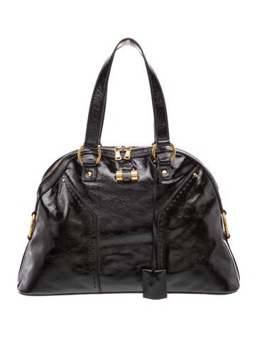 Patent Leather Shoulder Bag