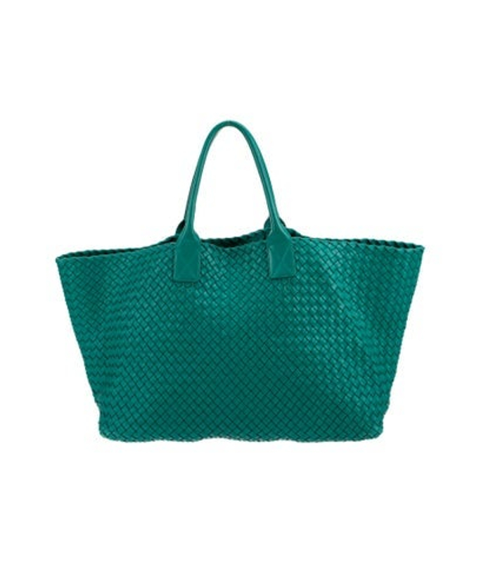 Bottega Veneta Veneta Intrecciato Cabat Large Vintage