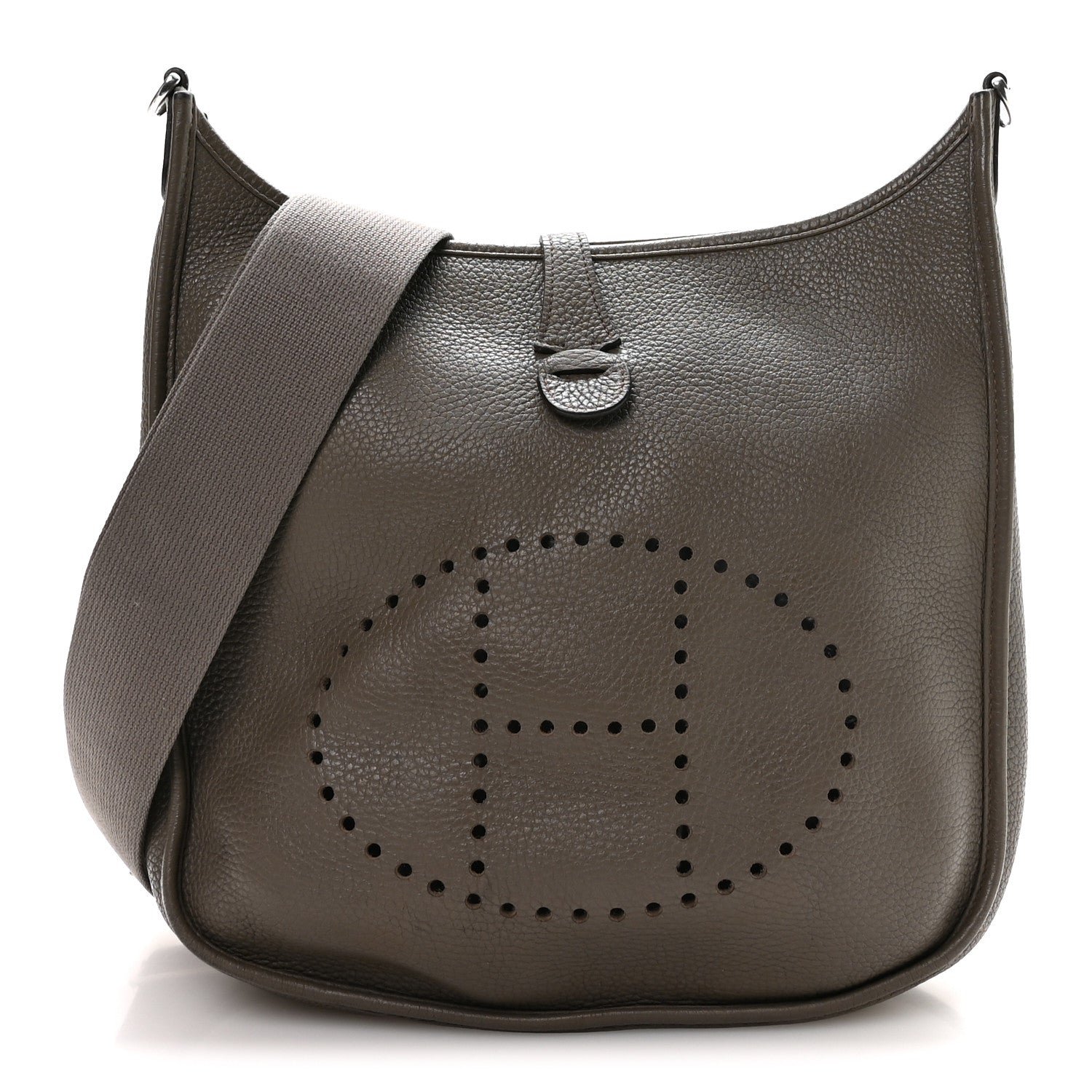 Hermes Taurillon Clemence Evelyne III PM Etain
