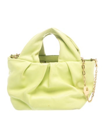 Leather Top Handle Bag