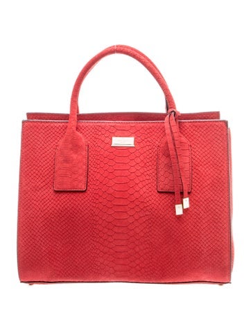Leather Top Handle Bag