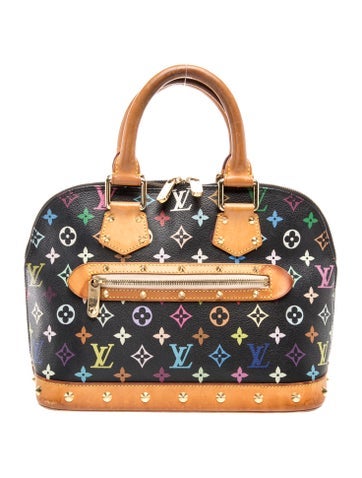 Multicolore Monogram Alma PM