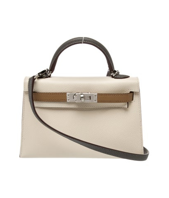 Hermes Epsom Tricolor Mini Kelly Ii Sellier 20