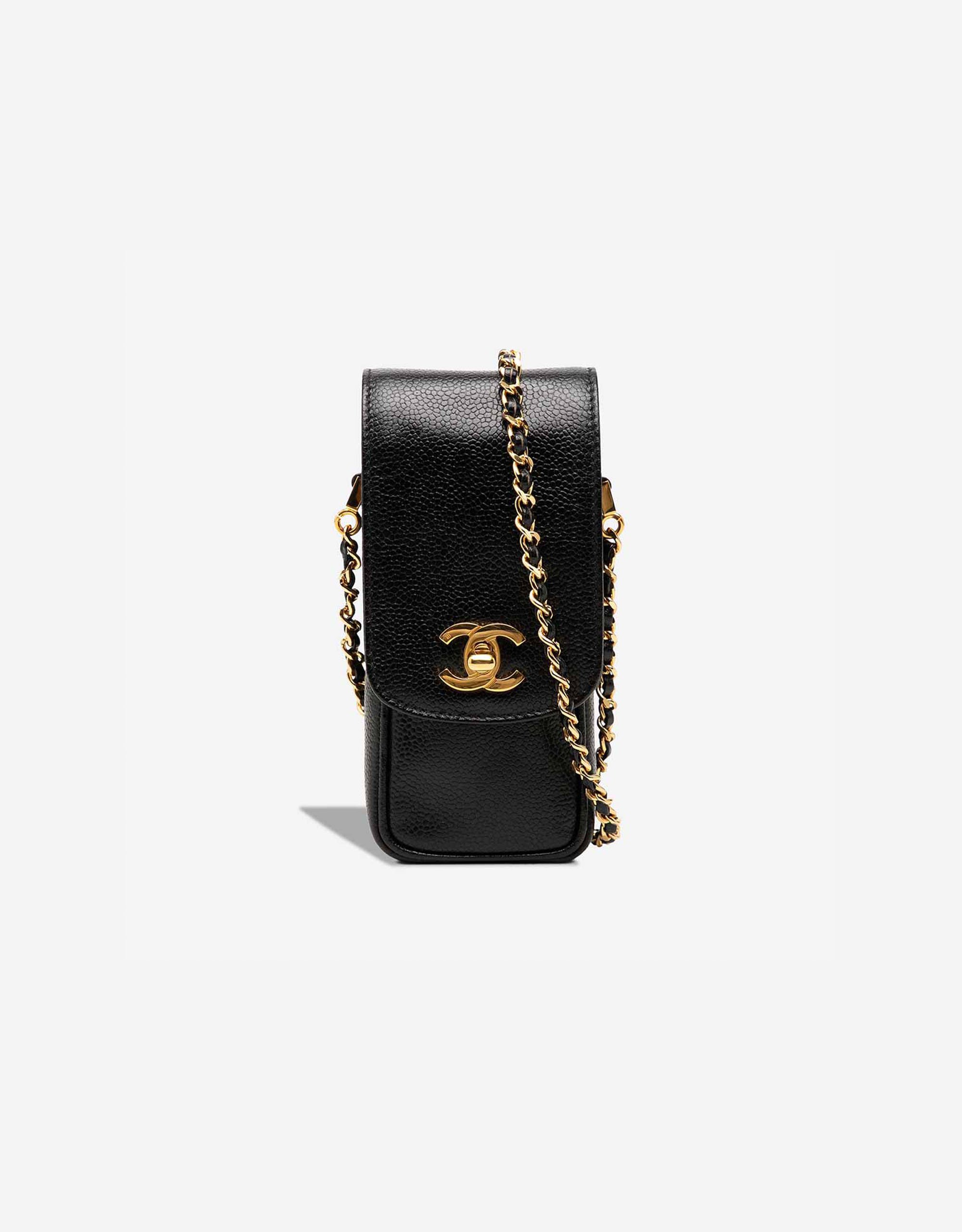 
		Phone Holder Caviar Black    