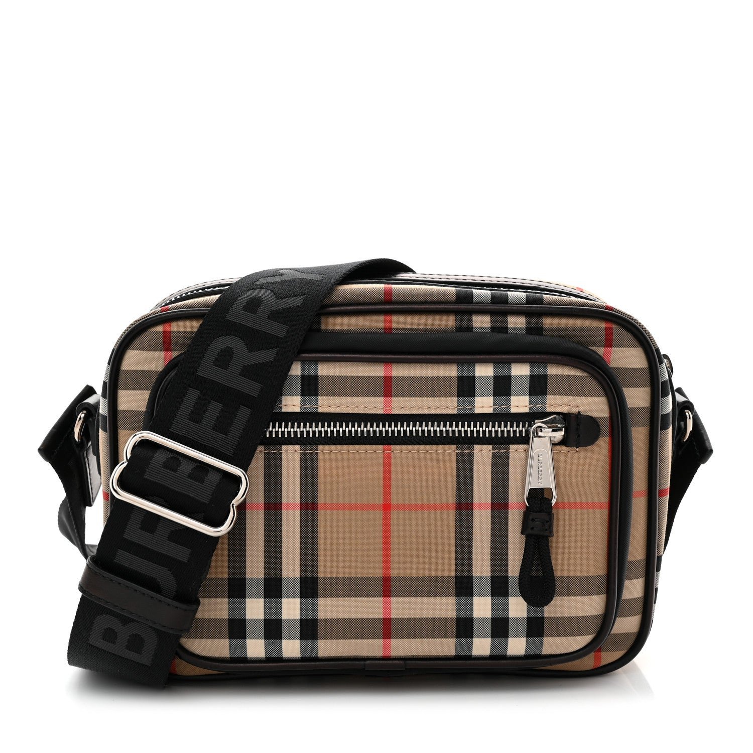 Burberry Canvas Check Paddy Messenger Archive Beige