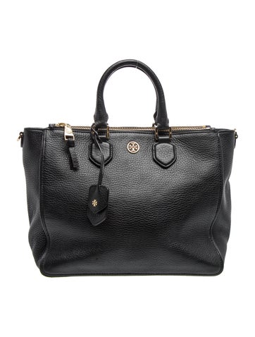 Leather Top Handle Bag