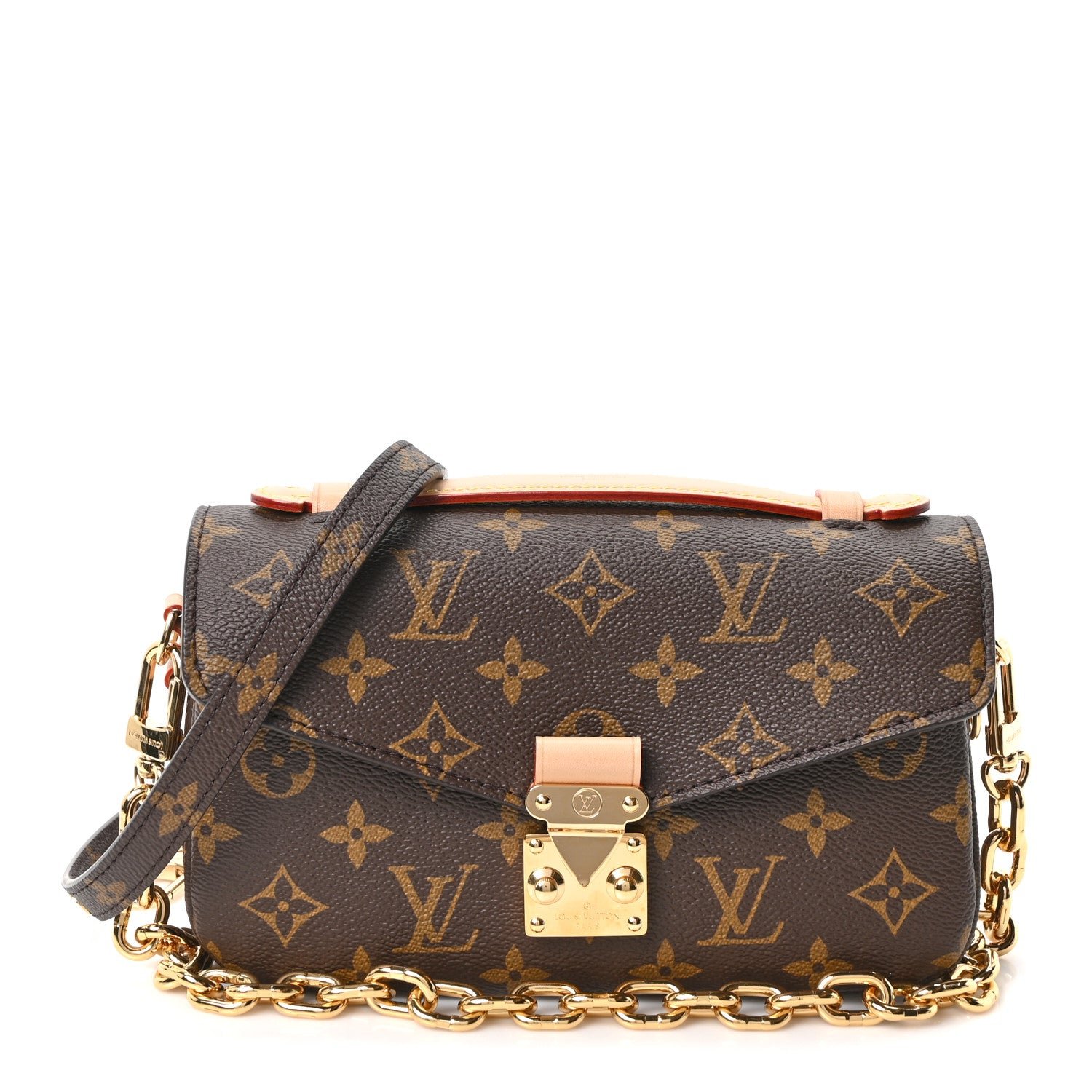 Louis Vuitton Monogram Pochette Metis East West