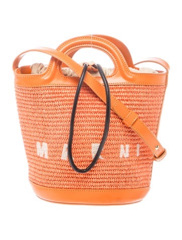 Straw Bucket Bag