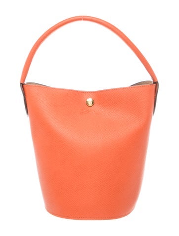 Longchamp Leather Top Handle Bag
