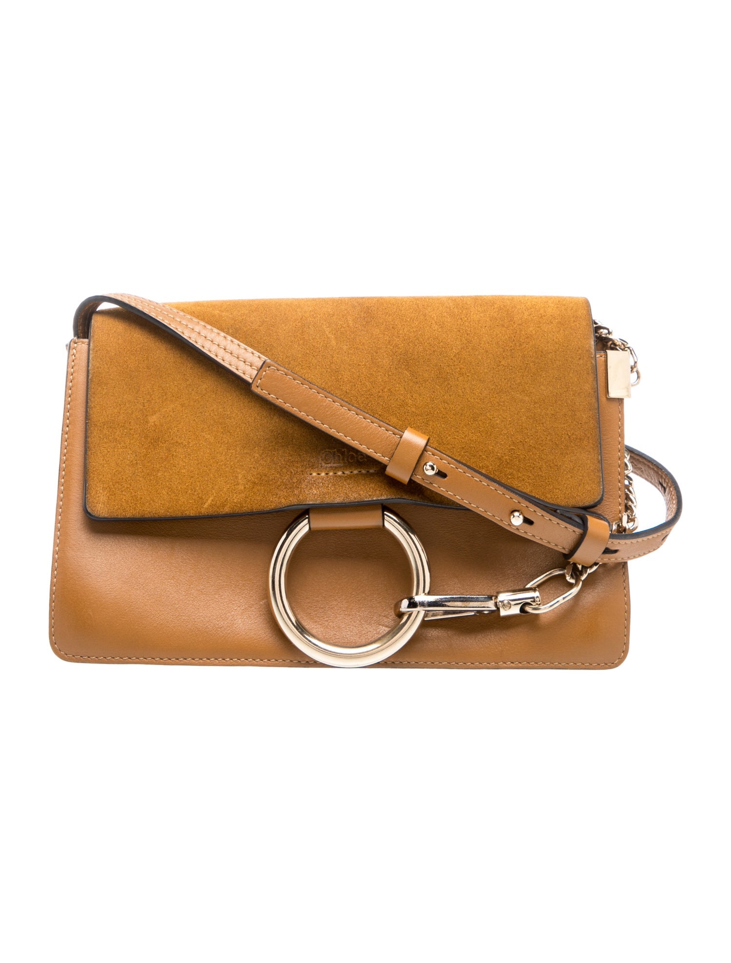 Suede Shoulder Bag Small