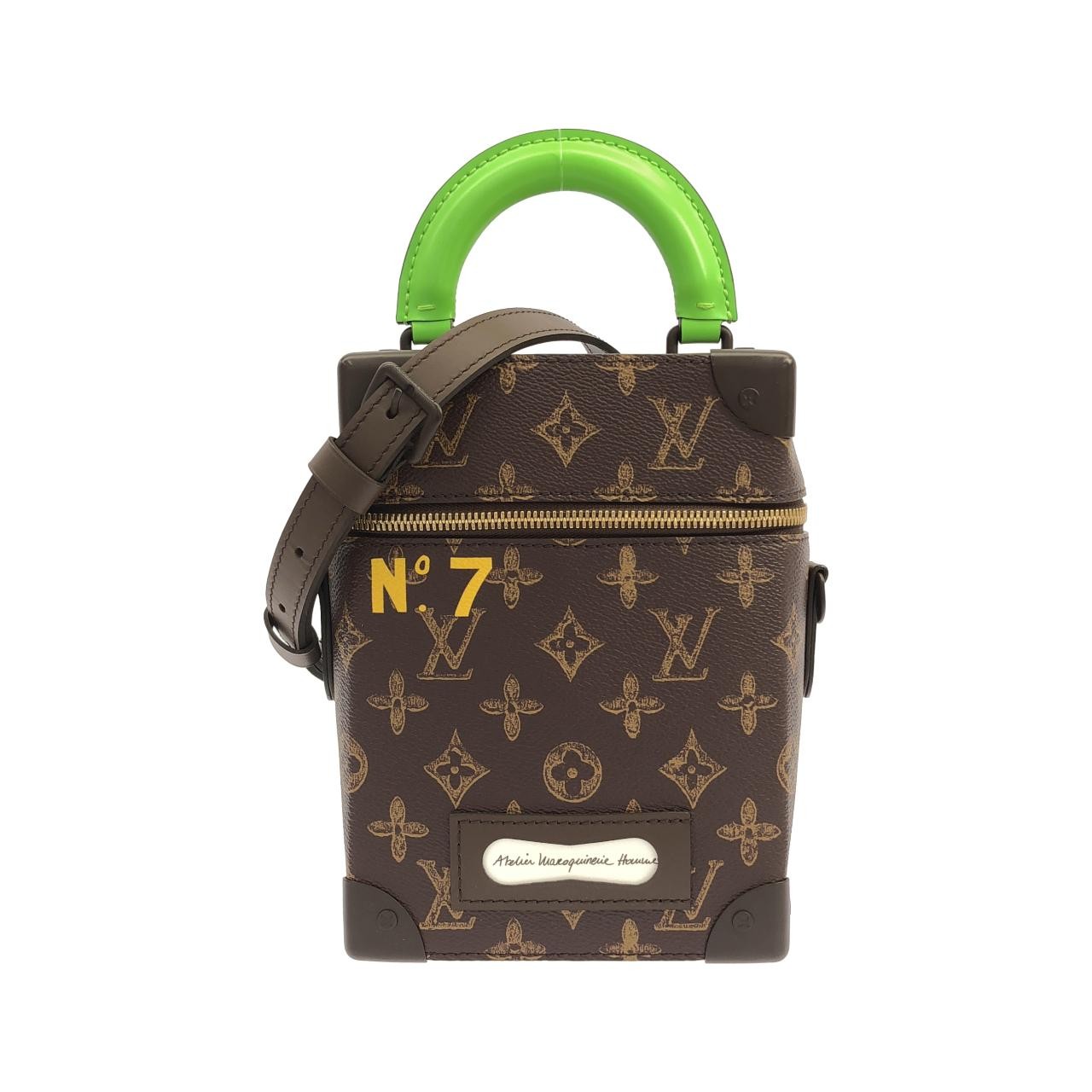 Louis Vuitton Monogram (No. 7) Vertical Box Trunk M59664 Bag
