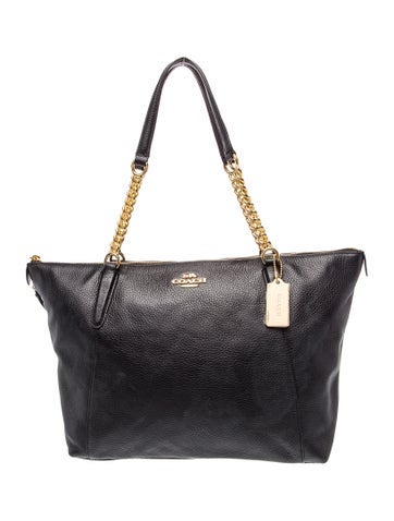 Leather Top Handle Bag