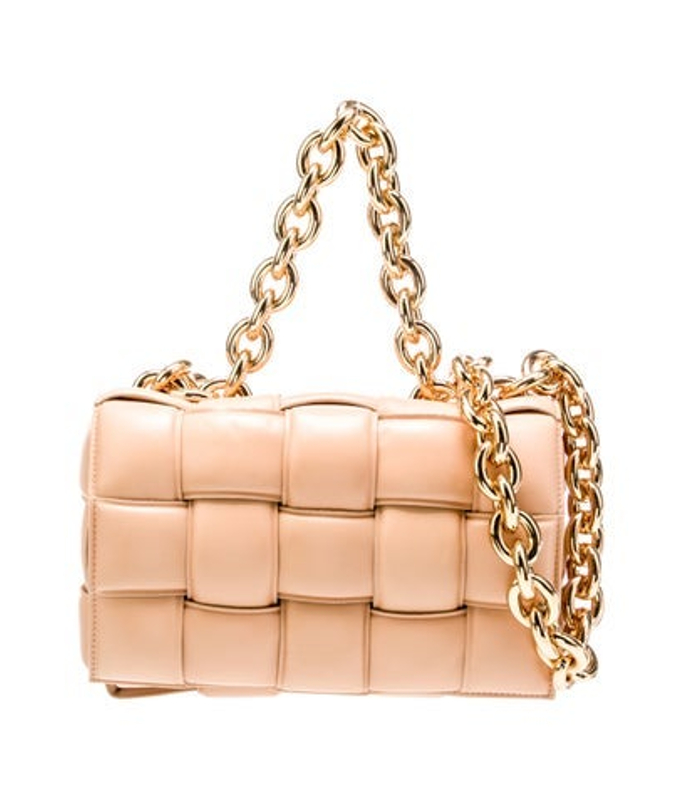 Bottega Veneta Veneta Intrecciato Chain Padded Cassette