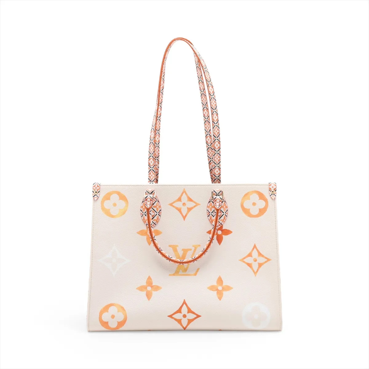 Louis Vuitton Monogram Giant On the Go MM M22975 White There was an RFID respons