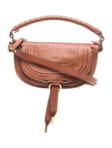 Chloe Leather Marcie Shoulder Bag Mini