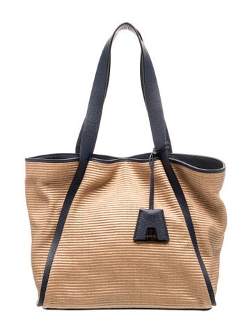 Akris Raffia Tote