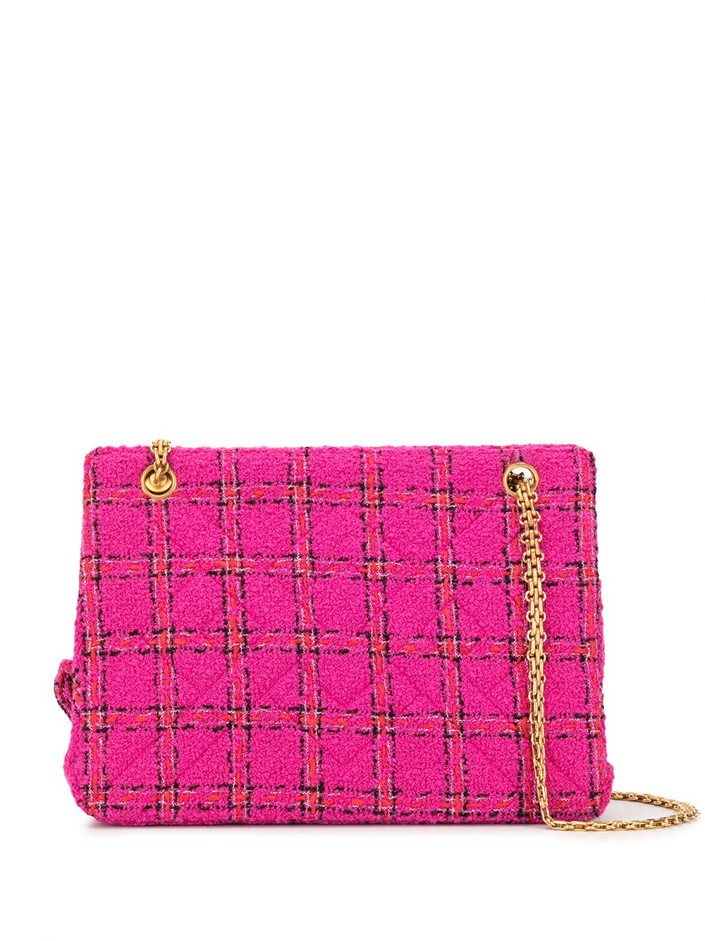 1995 checked shoulder bag
