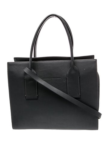 Leather Top Handle Bag