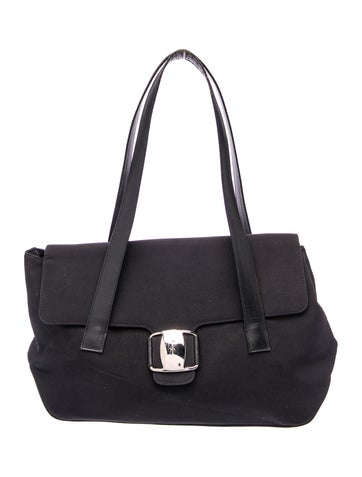 Canvas Top Handle Bag