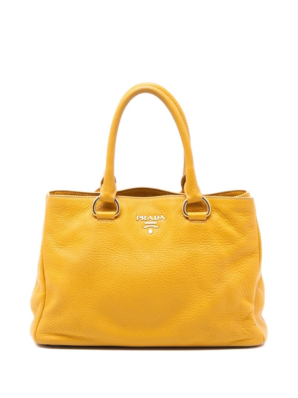 Prada 2000-2025 Vitello Daino Open Convertible Tote satchel