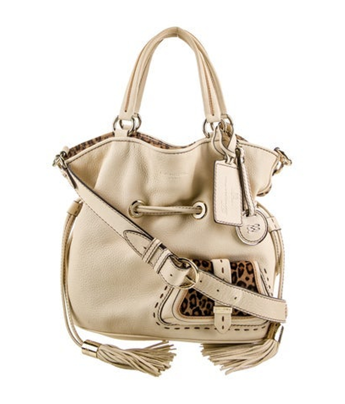 Lancel Leather Top Handle Bag