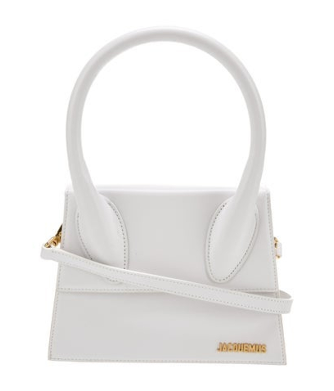 Jacquemus Leather Top Handle Bag