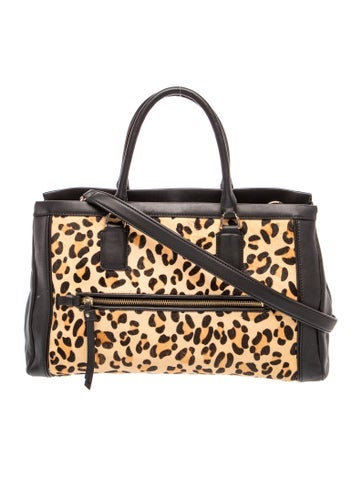 Leather Top Handle Bag
