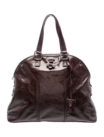 Leather Top Handle Bag