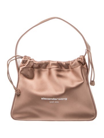 Satin Top Handle Bag