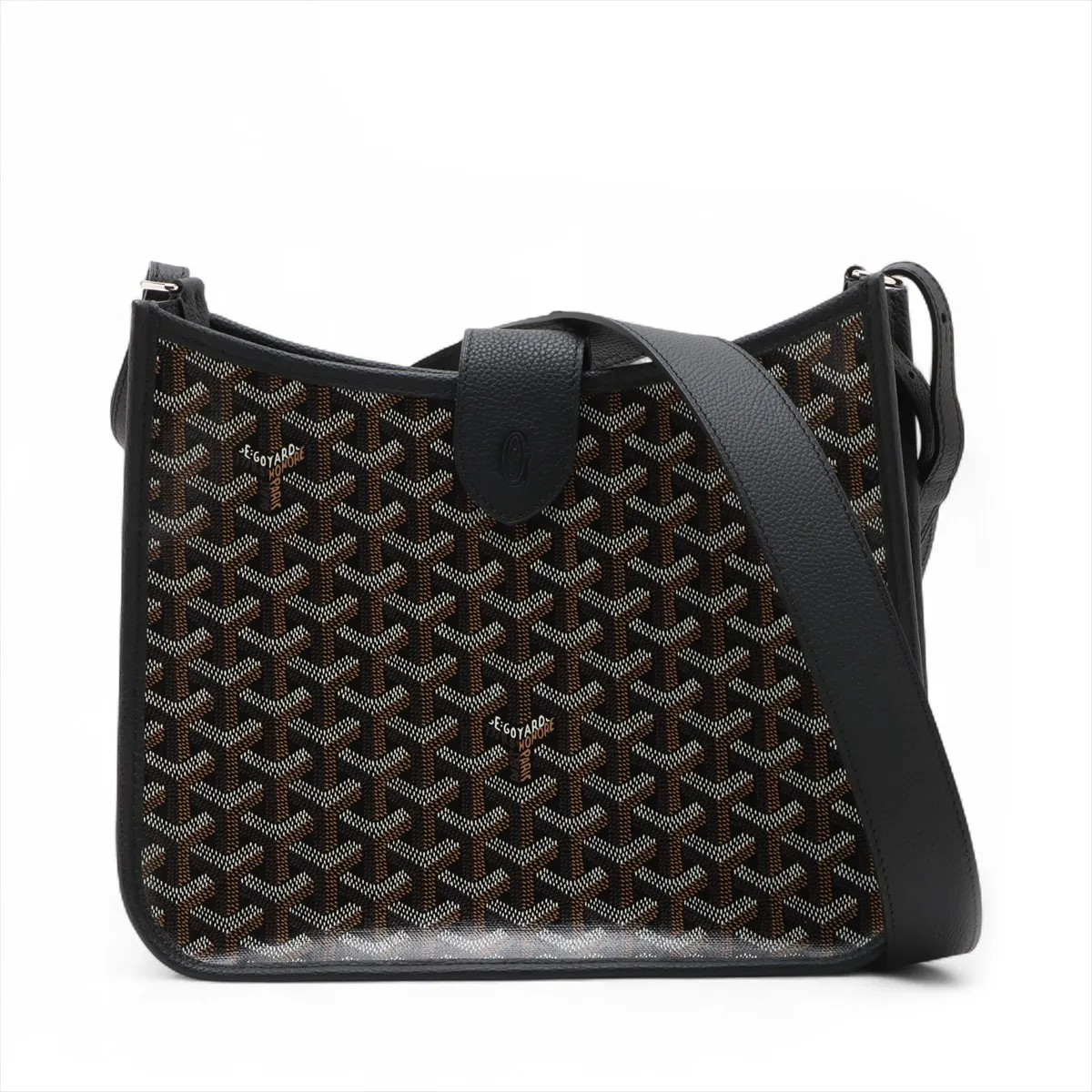 Goyard Musette PM PVC & leather Shoulder bag Black