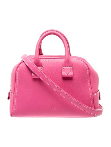 Leather Top Handle Bag