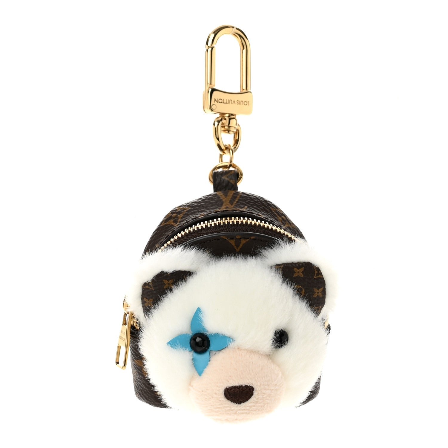Louis Vuitton LV Monogram Adorable Bear Bag Charm