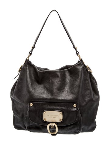 Leather Top Handle Bag