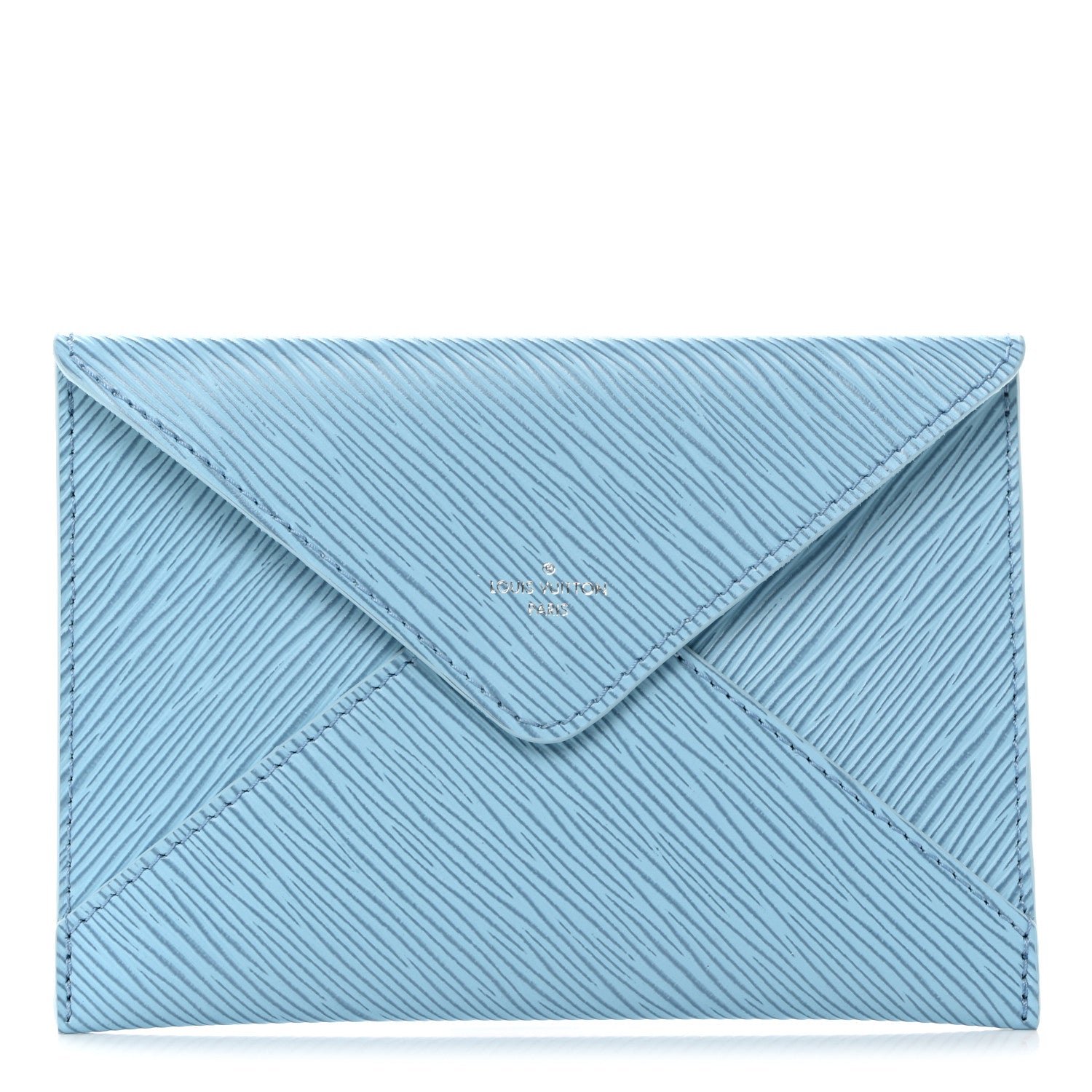 Louis Vuitton Epi Envelope Pouch Blue