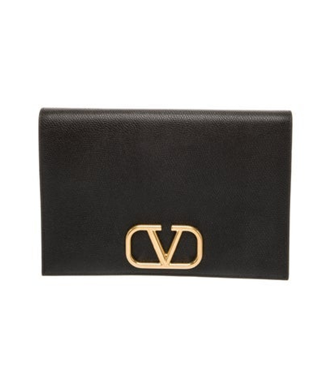 Valentino Leather Clutch
