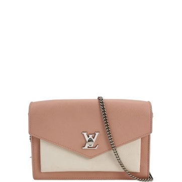 Taurillon Leather Mylockme Chain Pochette