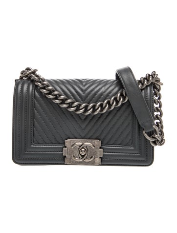 Chevron Small Boy Flap Bag