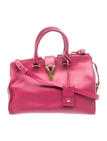 Leather Y Cabas Medium