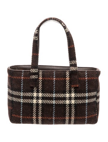 Wool Top Handle Bag