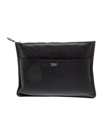 Leather Clutch Medium