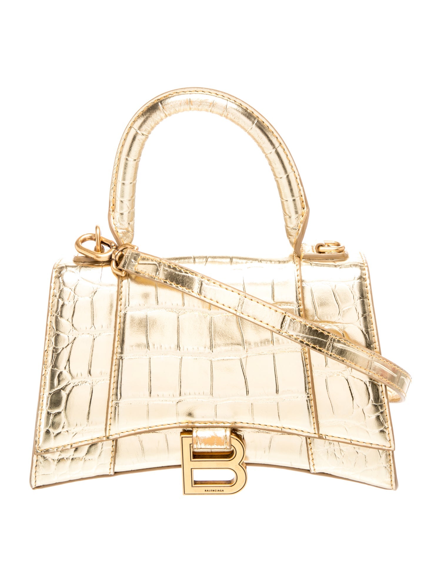 Embossed Leather Hourglass XS